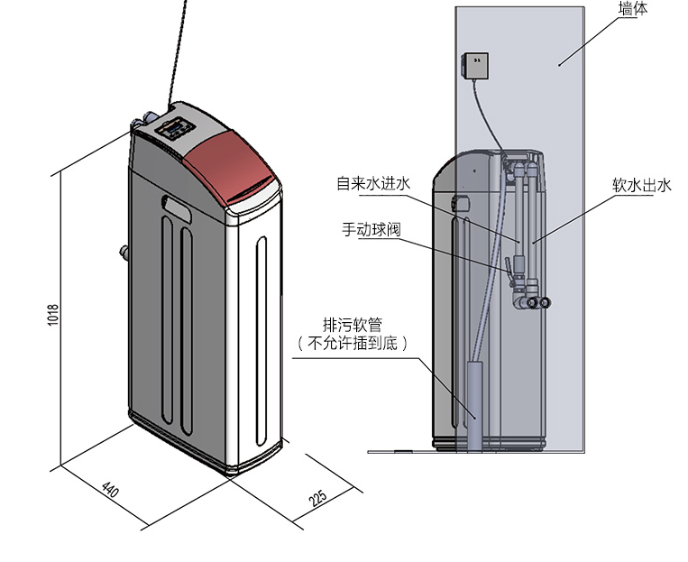 奔泰中央軟水機